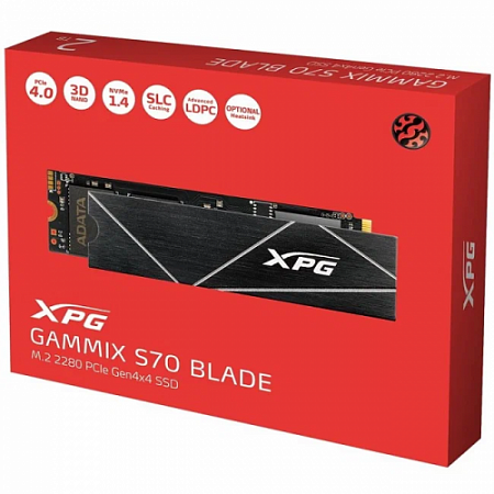 Твердотельный накопитель SSD A-DATA Gammix S70 Blade 1Tb NvMe